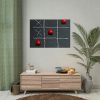 92409-18.jpg Tic Tac Toe Love Heart Poster