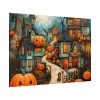 92409-182.jpg Halloween Jack-o-Lantern Village Poster