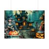 92409-186.jpg Halloween Night Witch Poster