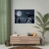 92409-198.jpg Raven Crow Gravestones Full Moon Poster