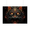 92409-206.jpg Halloween Mystic Black Cat Poster