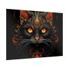 92409-207.jpg Halloween Mystic Black Cat Poster