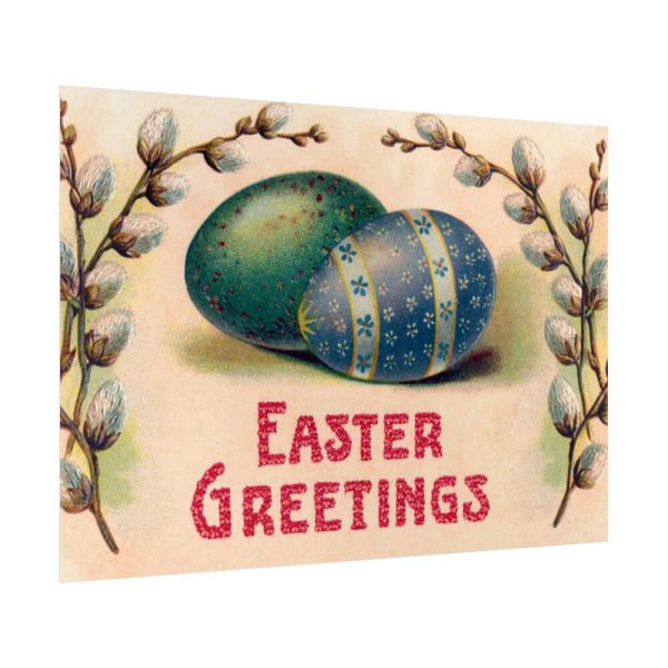 Old Colorful Easter Poster