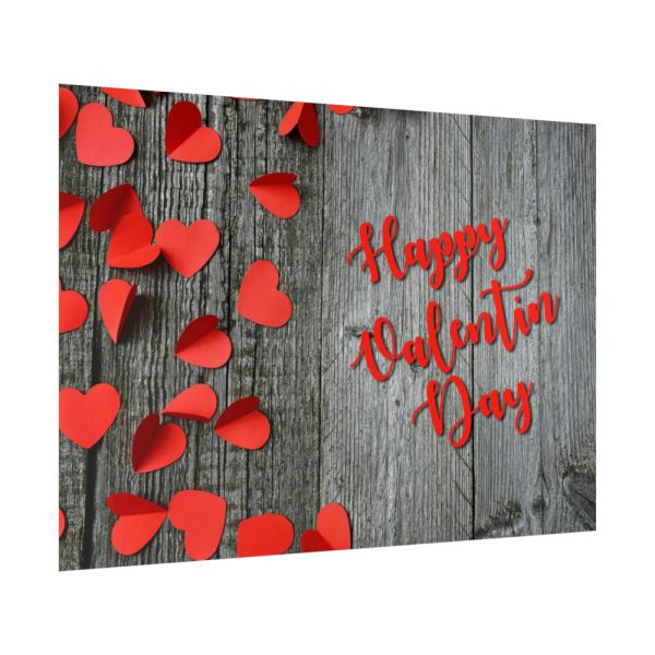 Valentines Day Red Heart Poster