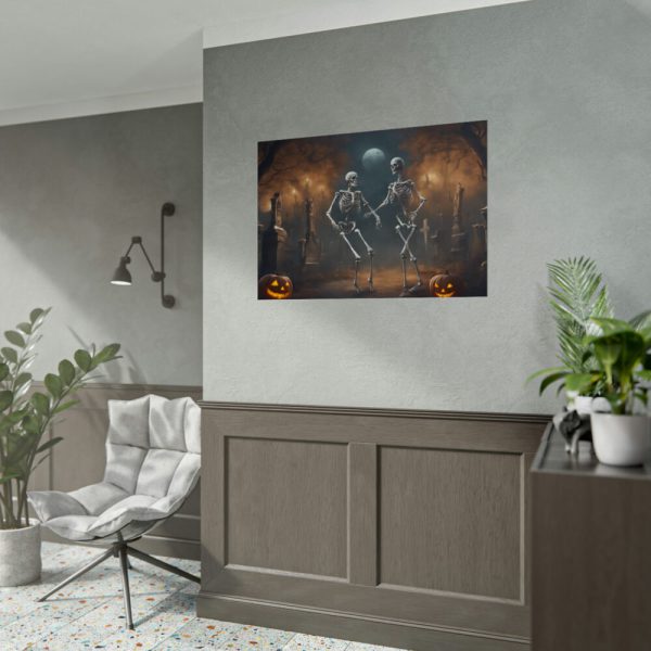 92409-229.jpg Scary Halloween Scene I Poster