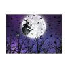 92409-245.jpg Halloween Witch Flying Broom Poster