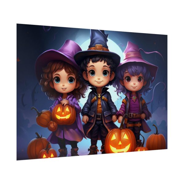 92409-252.jpg Halloween Kids Cartoon Art Poster