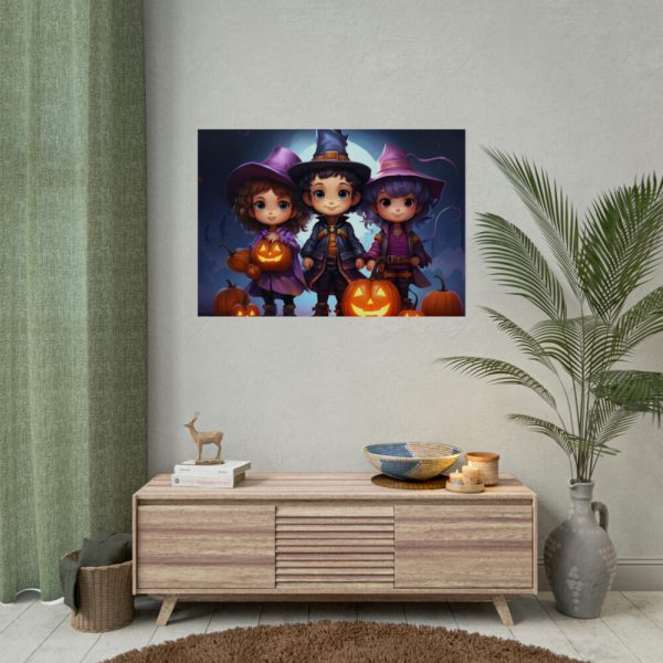 92409-253.jpg Halloween Kids Cartoon Art Poster