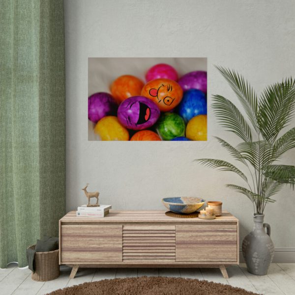 92409-283.jpg Happy Easter Eggs Poster