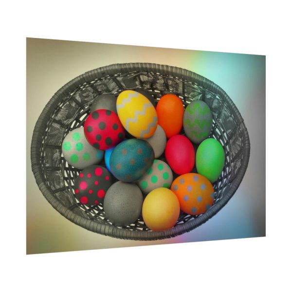 Happy Easter Decoration Poster