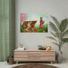 92409-308.jpg Easter Bunny in Basket Poster