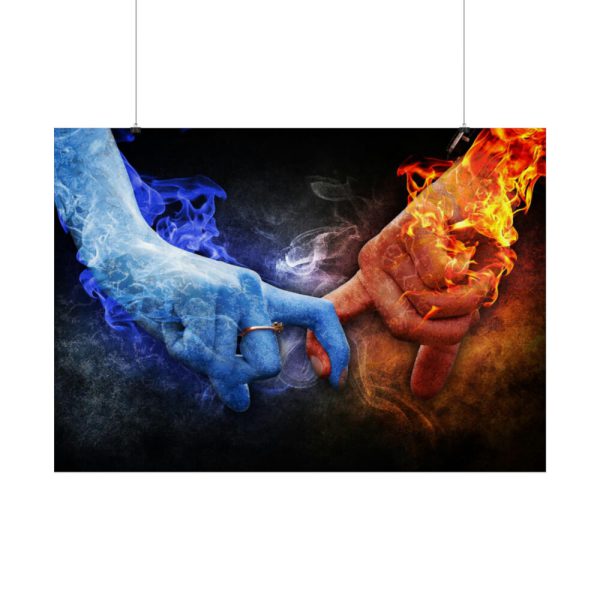 92409-36.jpg Ice Fire Romance Poster