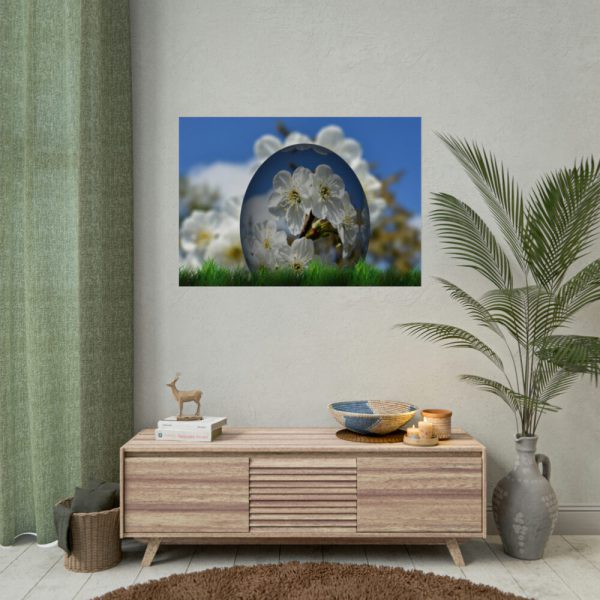 Easter Floral Poster