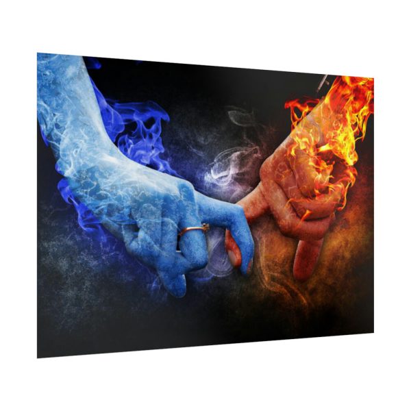 92409-37.jpg Ice Fire Romance Poster