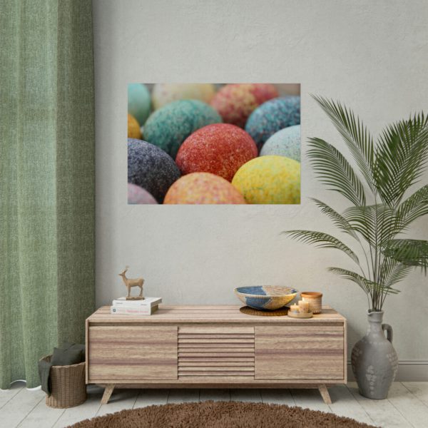 92409-378.jpg Beautiful Colorful Eggs Poster