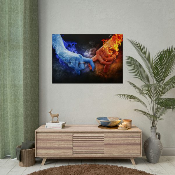 92409-38.jpg Ice Fire Romance Poster