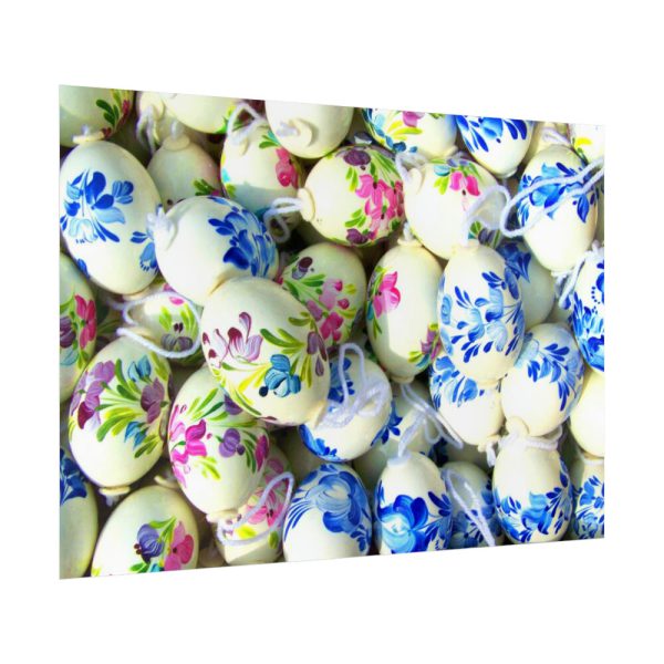 Hand Painted Easter Eggs Poster