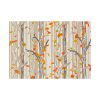 92409-385.jpg Bare Tree And Autumn Fall Leaves Poster