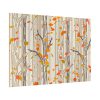 92409-387.jpg Bare Tree And Autumn Fall Leaves Poster