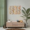 92409-388.jpg Bare Tree And Autumn Fall Leaves Poster