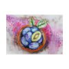92409-405.jpg Plums, Plate, Fruit, Vitamins Poster