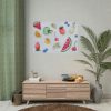 Fruit, Summer, Vitamins, Watercolor Poster