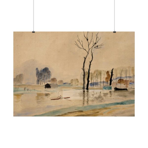 92409-421.jpg View of the River Marne Poster