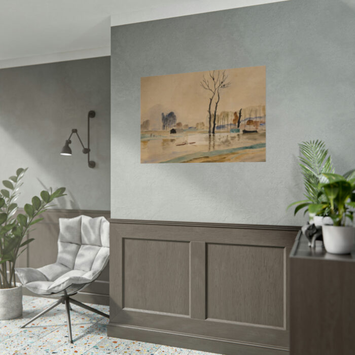 View of the River Marne Poster - Image 10
