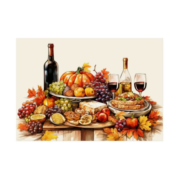 92409-465.jpg Food On a Table Poster
