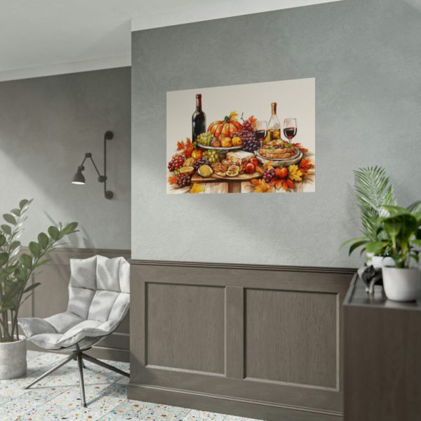 92409-469.jpg Food On a Table Poster