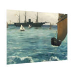 The "Kearsarge" at Boulogne Poster - Image 8