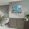 Cool Easter Rabbit In Jacket Poster