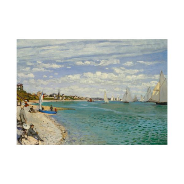 92409-520.jpg Regatta at Sainte-Adresse by Claude Monet Poster