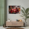 92409-53.jpg Vintage Christmas Pickup Poster