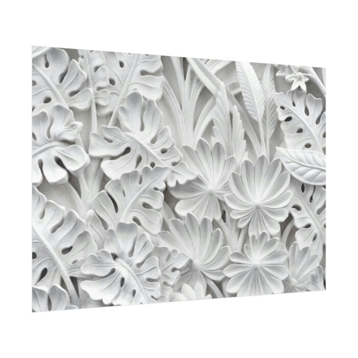 Carved Floral Ornament Texture Poster - Image 8