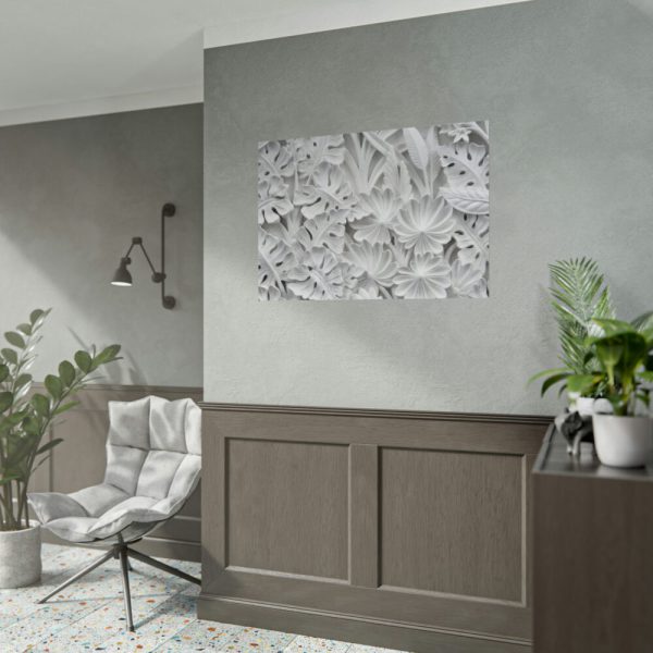 92409-549.jpg Carved Floral Ornament Texture Poster