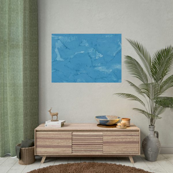 92409-558.jpg Blue Cream Texture Poster