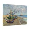 92409-562.jpg Vincent van Gogh's Fishing Boats on the Beach Poster