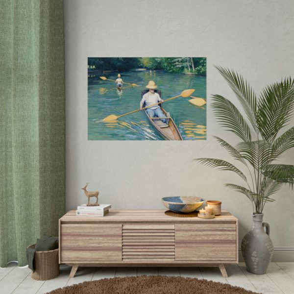 92409-573.jpg Skiffs by Gustave Caillebotte Poster