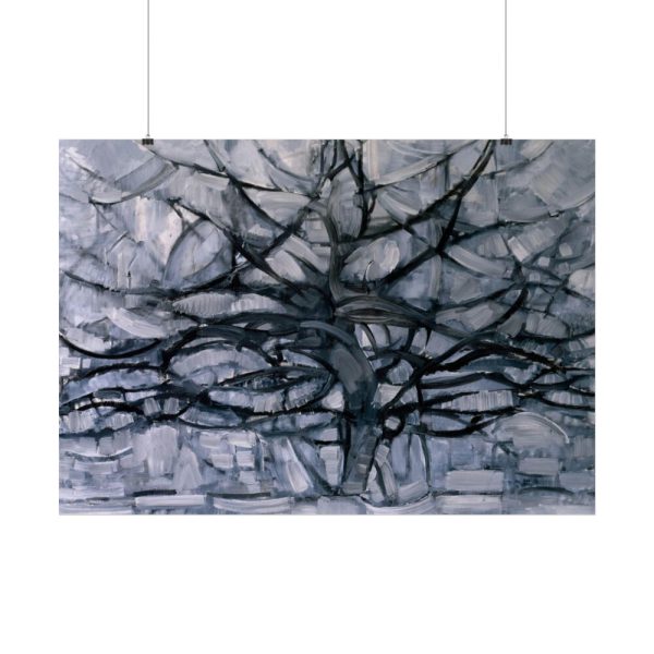 92409-596.jpg Piet Mondrian's Gray Tree Poster