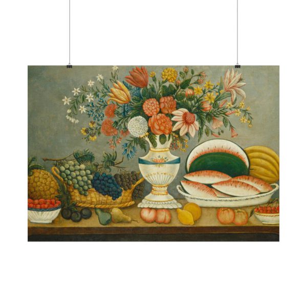 Fruit and Flowers Poster