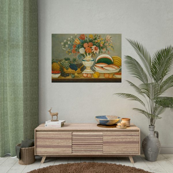 Fruit and Flowers Poster