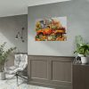 92409-64.jpg Autumn Pumpkin Truck Calendar Art Poster