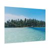 92409-672.jpg Boat Moored at an Island Poster