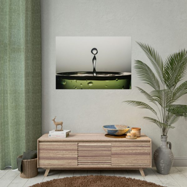 92409-703.jpg Water Droplets Poster