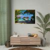 Exotic Tropical Island Poster