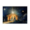 Abstract Representation of the Birth of Jesus Poster