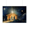 Abstract Representation of the Birth of Jesus Poster