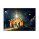 Abstract Representation of the Birth of Jesus Poster - Image 7