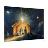 Abstract Representation of the Birth of Jesus Poster